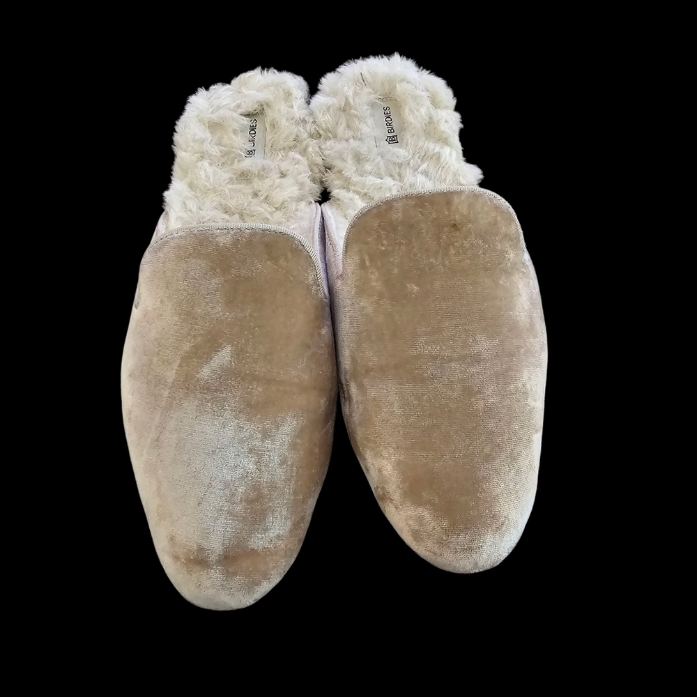 Birdies Phoebe Faux Fur Mule in CreamFaux Fur - Picture 7 of 12